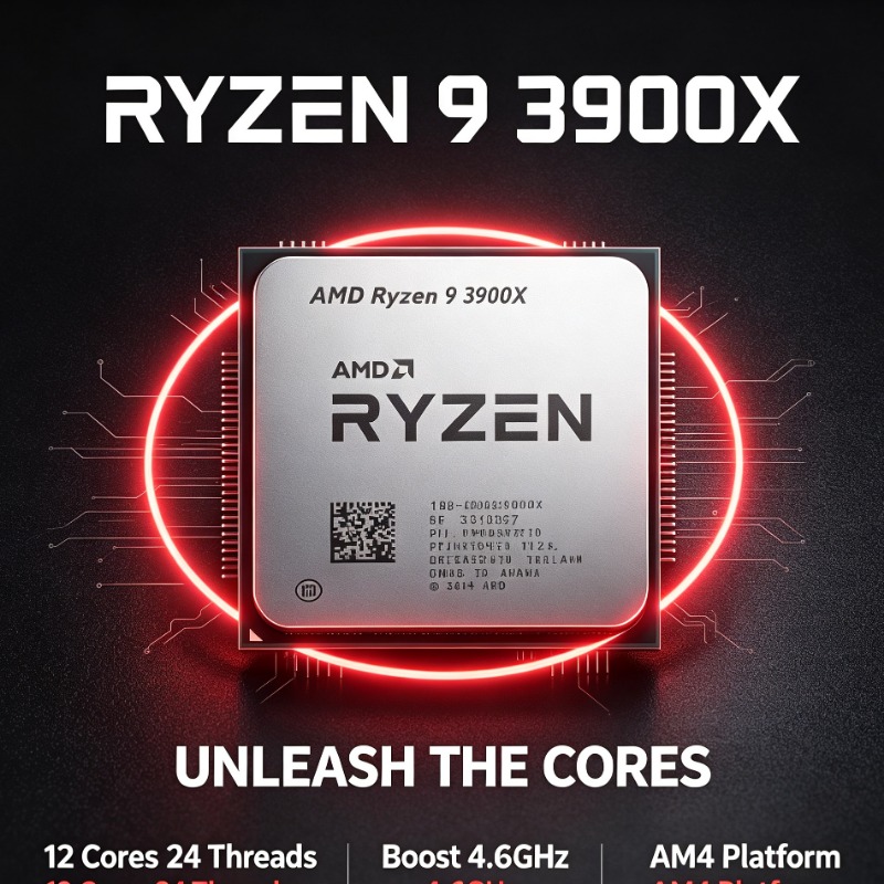 Amd Cpu Ryzen 9 - AMD Ryzen 9 3900X Bilgisayar İşlemcisi