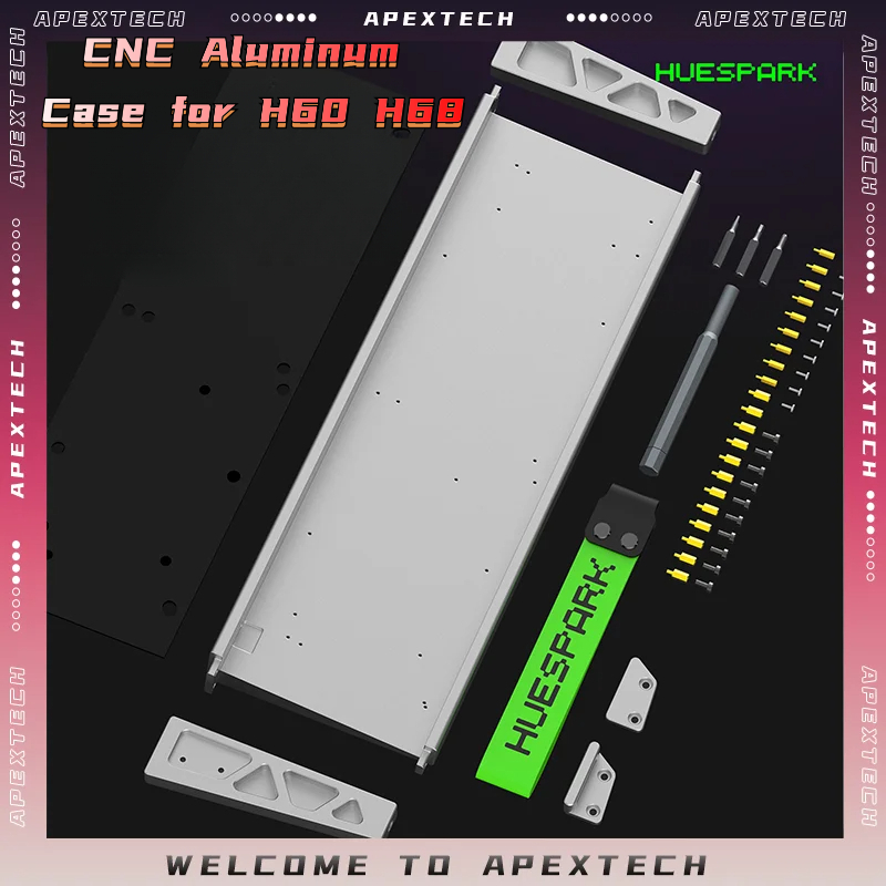 Laptop Accessories Uk - H60 H68 Manyetik Klavye için CNC
