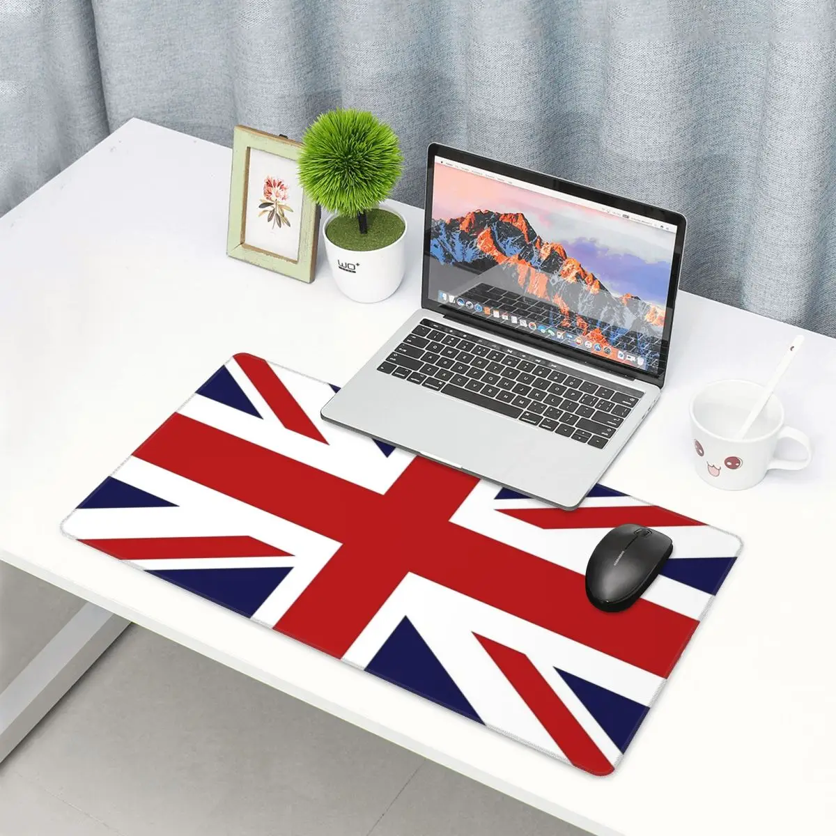 Laptop Accessories Uk - Büyük Mouse Pad İngiltere Bayrağı Gamer
