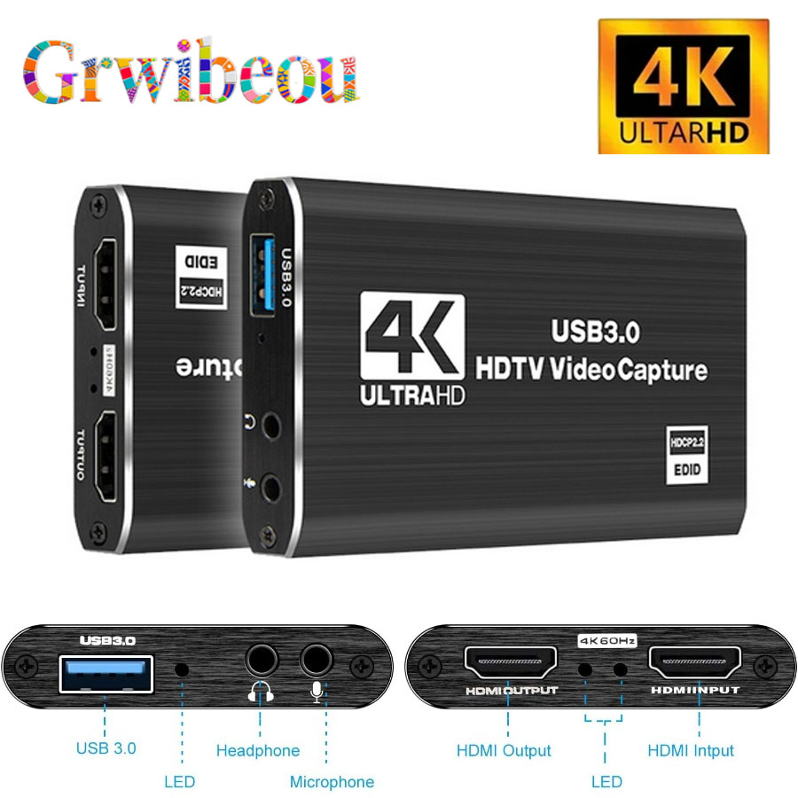 Monitor Portable Usb - 4K USB 3.0 Video Yakalama Kartı