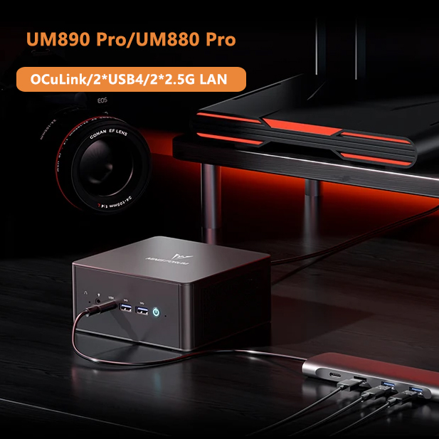Amd Cpu Ryzen 9 - MINISFORUM OCuLink Oyun Mini Bilgisayarı UM890