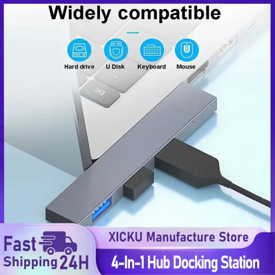 Mac Laptop Accessories - USB C HUB 3.0 Tip C