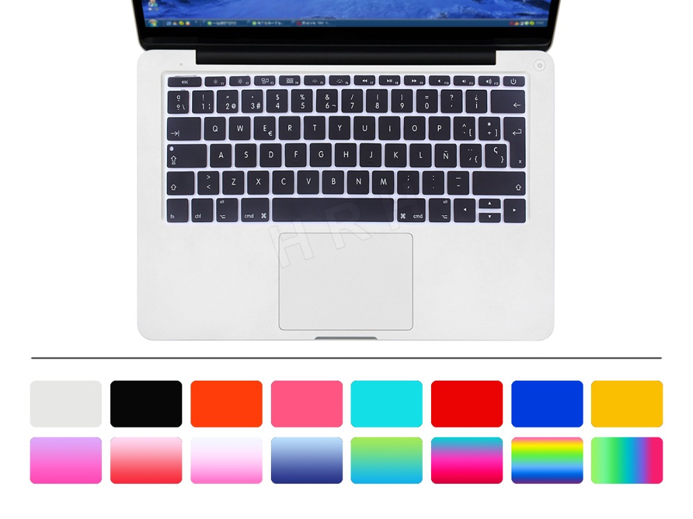 HRH ab İspanyolca klavye kapak - Mac Laptop Accessories incelemesi ve fiyatı