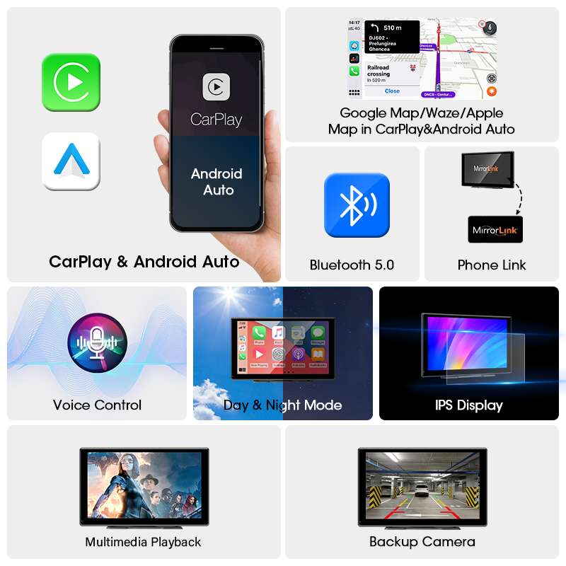 Evrensel Carplay 9 inç Carplay - Monitor Portable Usb incelemesi ve fiyatı