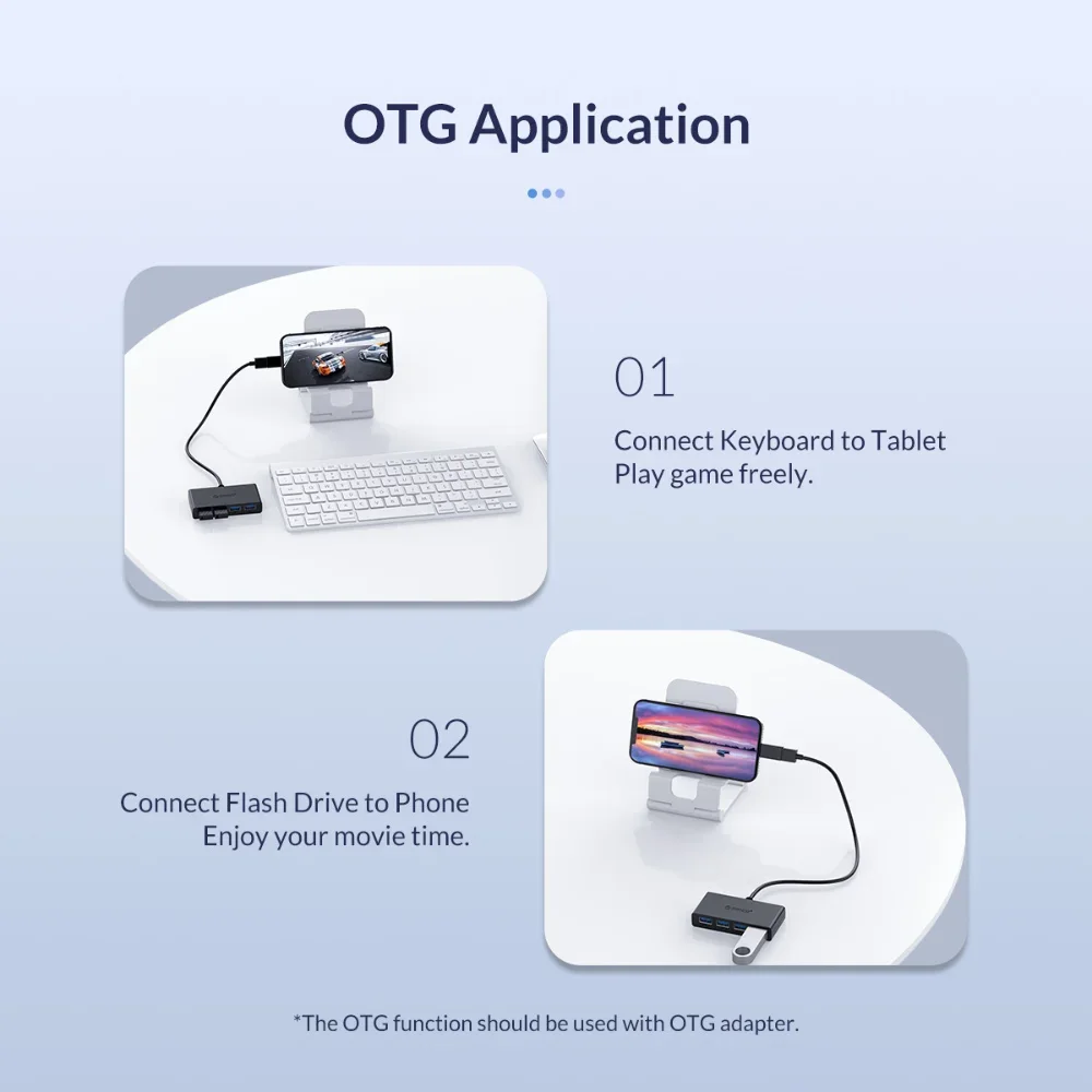 ORICO 4 Port USB 3.0 Splitter  - Mac Laptop Accessories incelemesi ve fiyatı