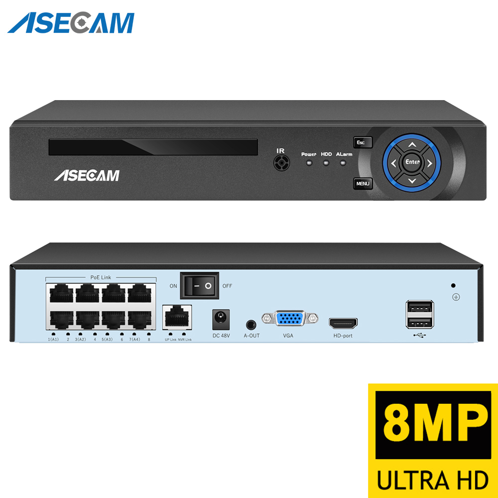 Süper 8MP POE NVR Video Kayded - Monitor Portable Usb incelemesi ve fiyatı