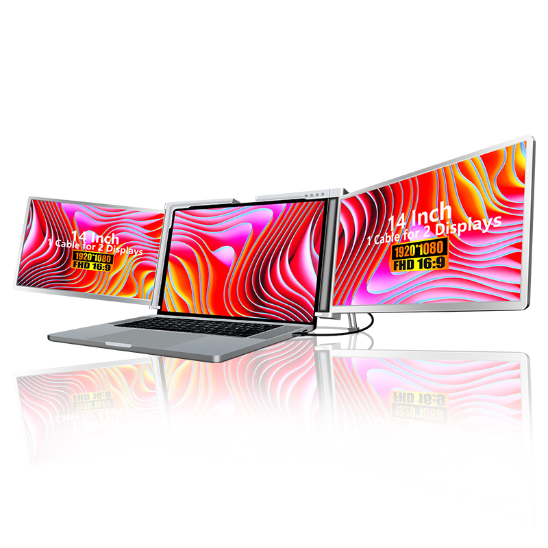 14 İnç Çift Monitörlü Taşınabi - Monitor Portable Usb incelemesi ve fiyatı