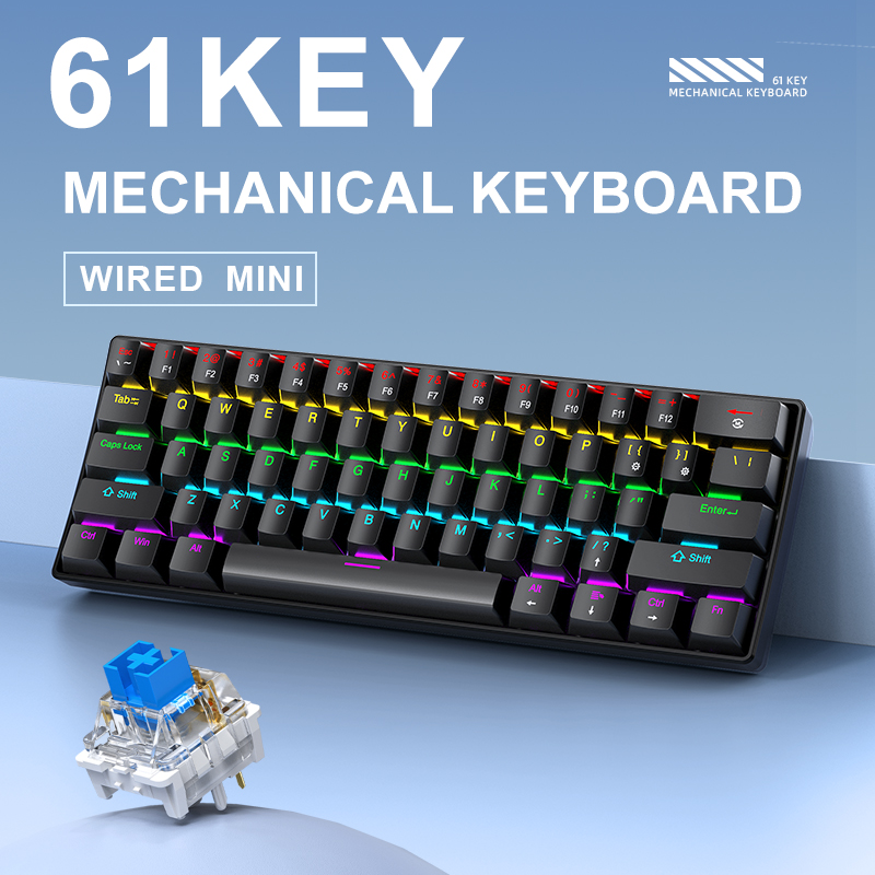 K61 Kablolu Mekanik Oyun Klavy - Laptop Accessories Uk incelemesi ve fiyatı