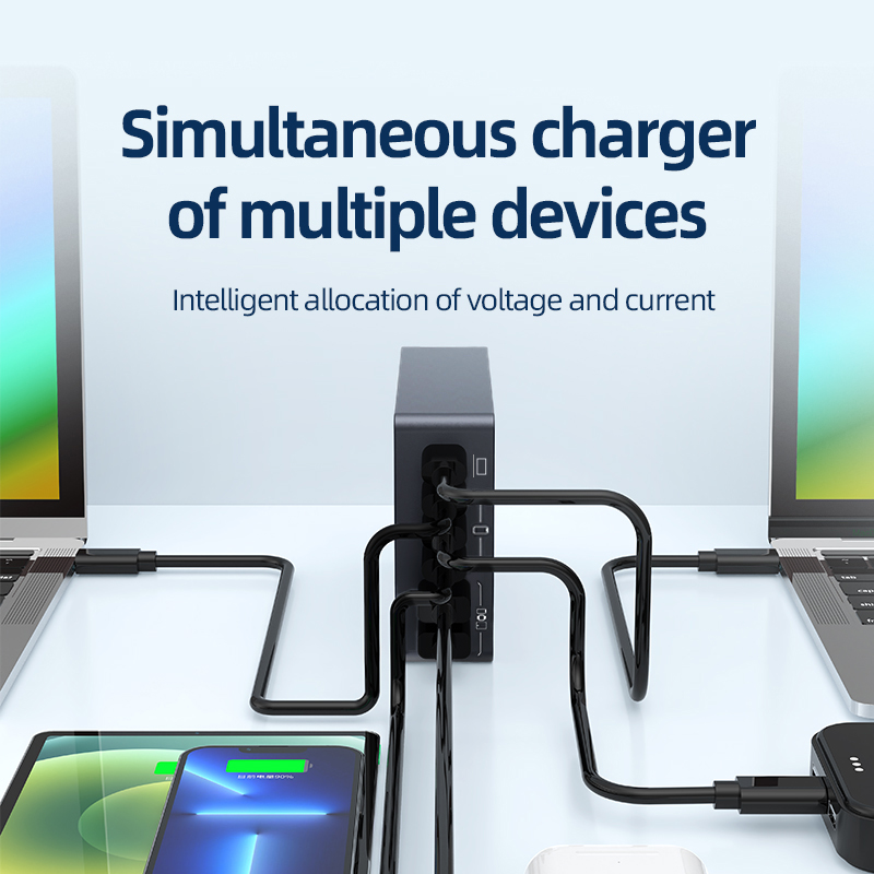 6-Ports PD USB GaN Hızlı Şarj  - Laptop Accessories Uk incelemesi ve fiyatı