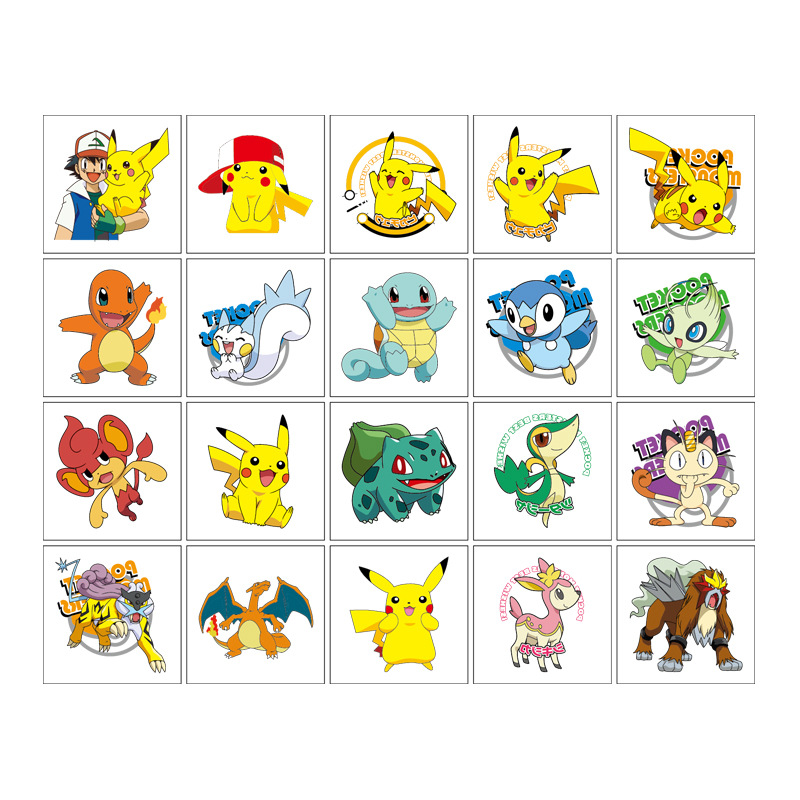 5*5 cm 20 adet Pokemon Pikachu - Good Laptop Accessories incelemesi ve fiyatı
