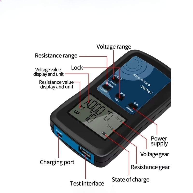 015 Taşınabilir 8-120V 50A DC  - Monitor Portable Usb incelemesi ve fiyatı