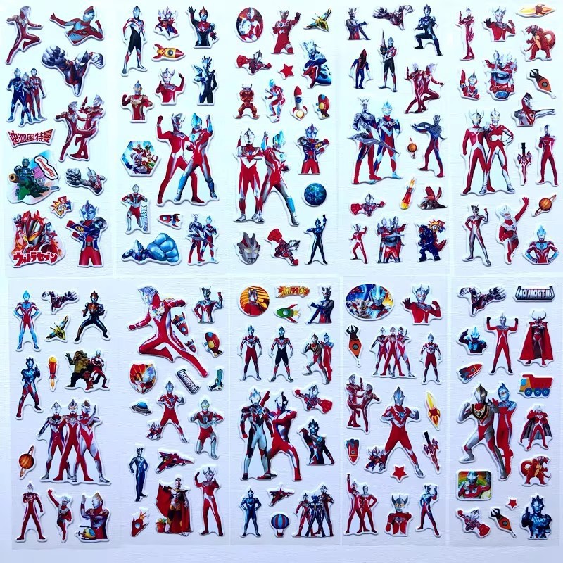 10 adet Karikatür Ultraman 3D  - Good Laptop Accessories incelemesi ve fiyatı