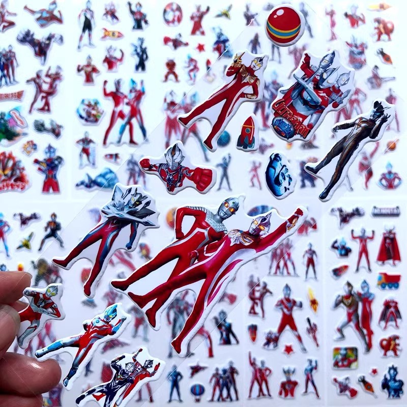 10 adet Karikatür Ultraman 3D  - Good Laptop Accessories incelemesi ve fiyatı