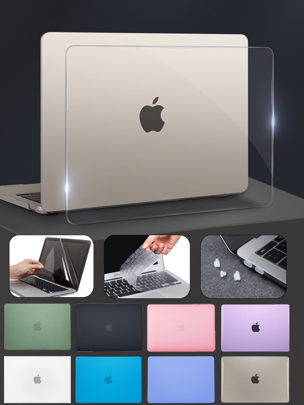 Kristal mat kılıf için MacBook - Laptop Accessories 2022 incelemesi ve fiyatı