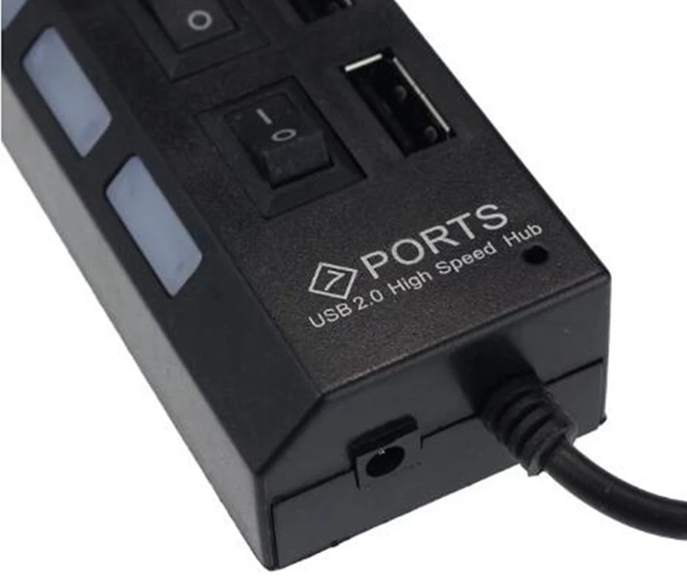7 Port USB 2.0 Hub Splitter Di - Laptop Accessories And Parts incelemesi ve fiyatı