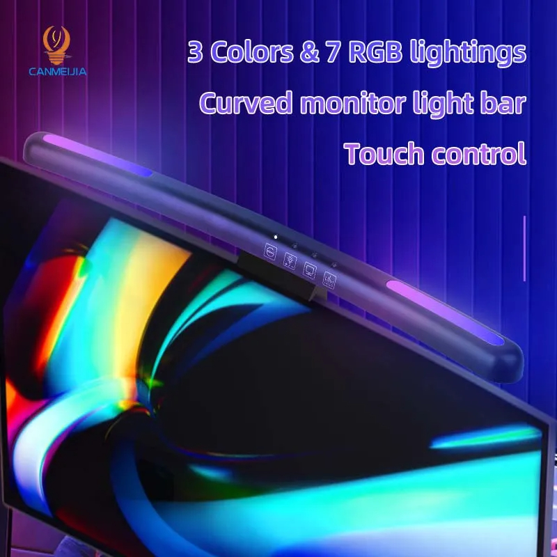 Kavisli LED monitör işık çubuğ - Monitor Portable Usb incelemesi ve fiyatı